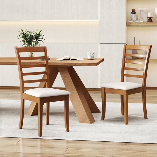 Harrowden Slatted-Back Dining Chair (Set of 2)