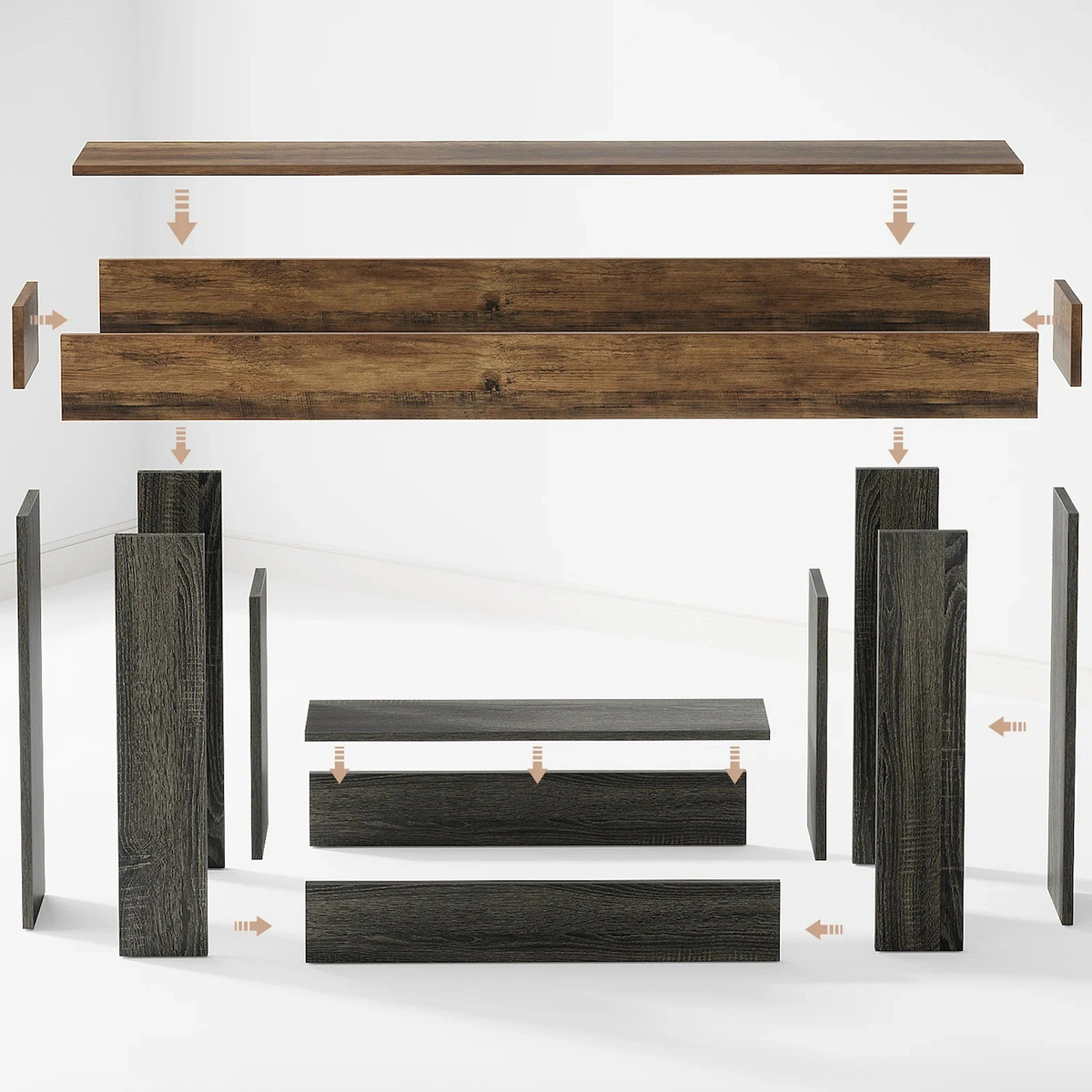 Brynvale Narrow Console Table (63")