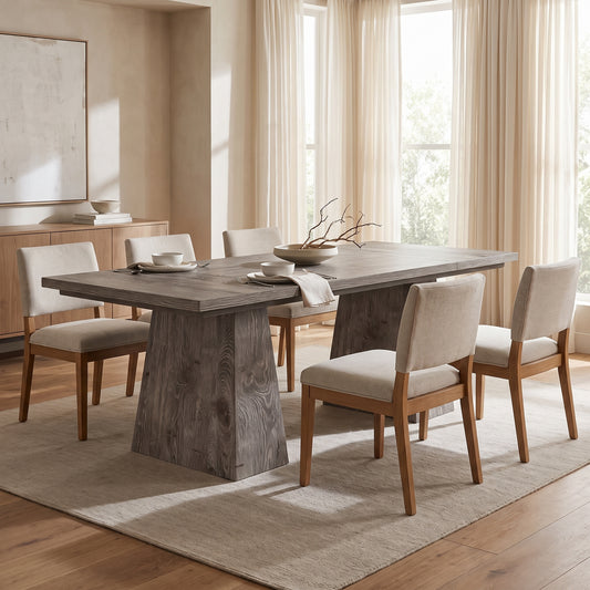Brannock Tapered-Leg Dining Table (63")