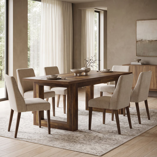 Ravelle Rectangular Dining Table (63")