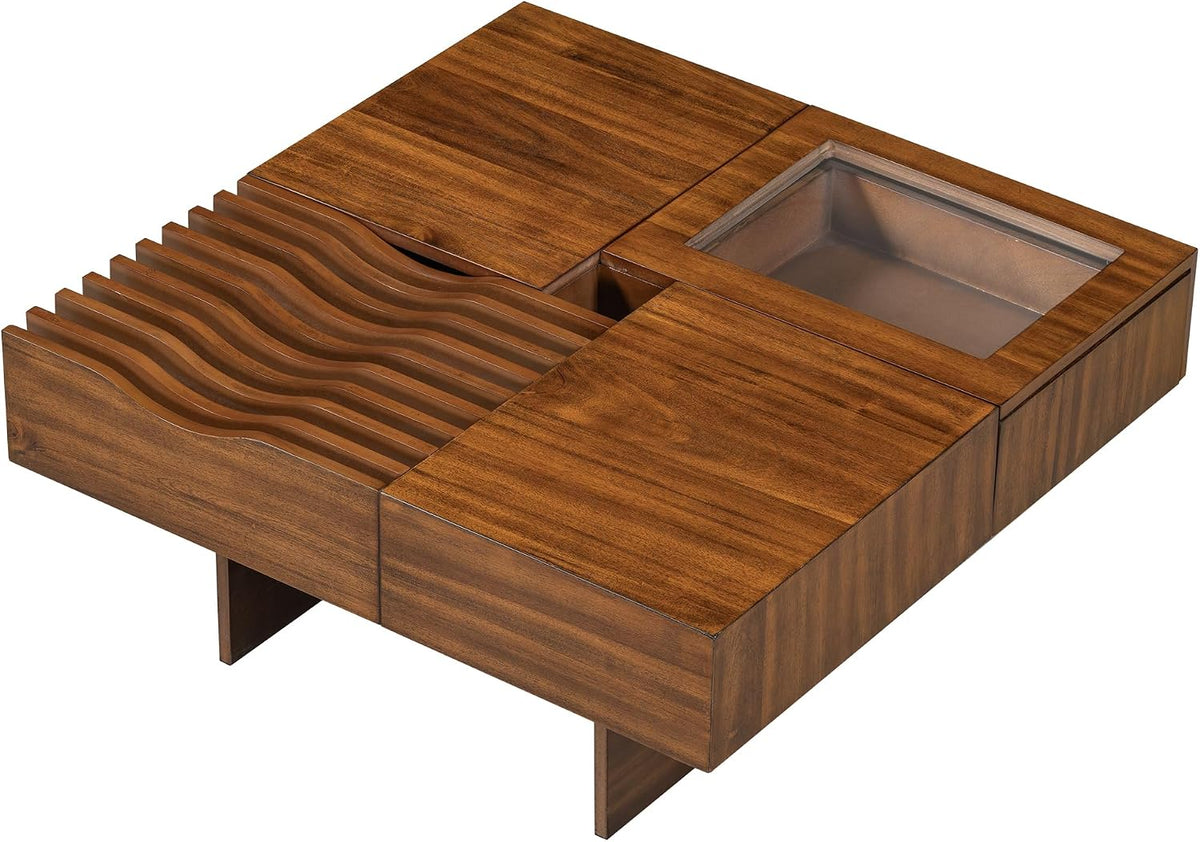 Virelle Wave Coffee Table (33")