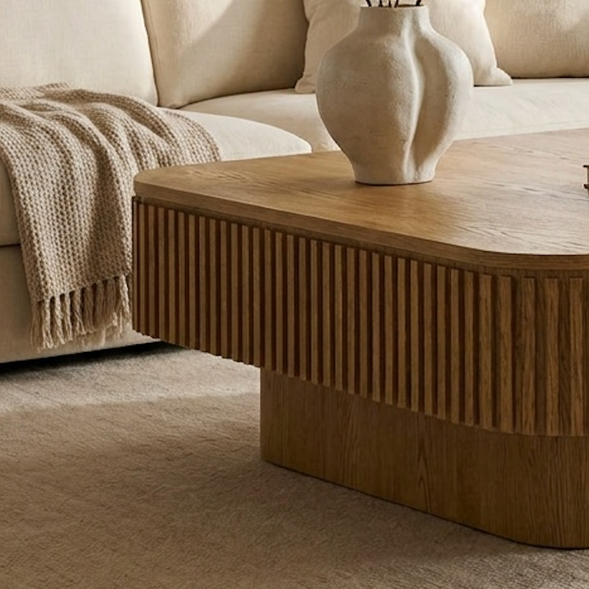 Desmond Brown Coffee Table (31")