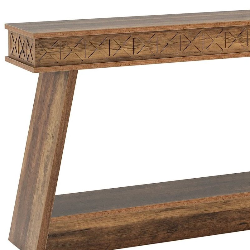 Vallora Open-Shelf Console Table (70")