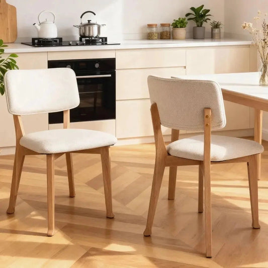 Elyndra Curved-Back Dining Chair (Set of 2)