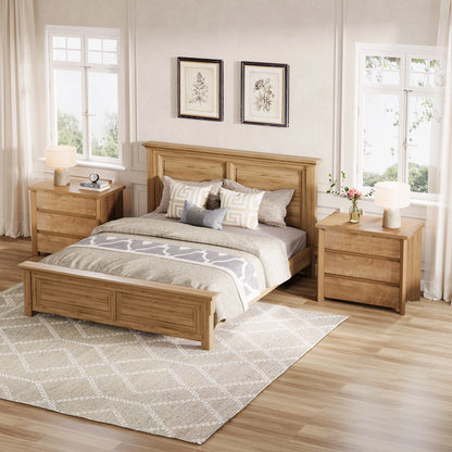 Haldane Oak Drawer Nightstand 31.5"