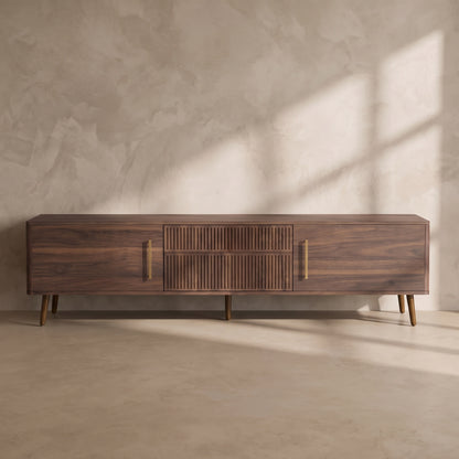 Westbridge Walnut Media Console (71")