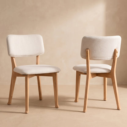 Elyndra Curved-Back Dining Chair (Set of 2)