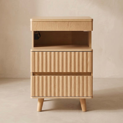 Brisane Fluted Nightstand