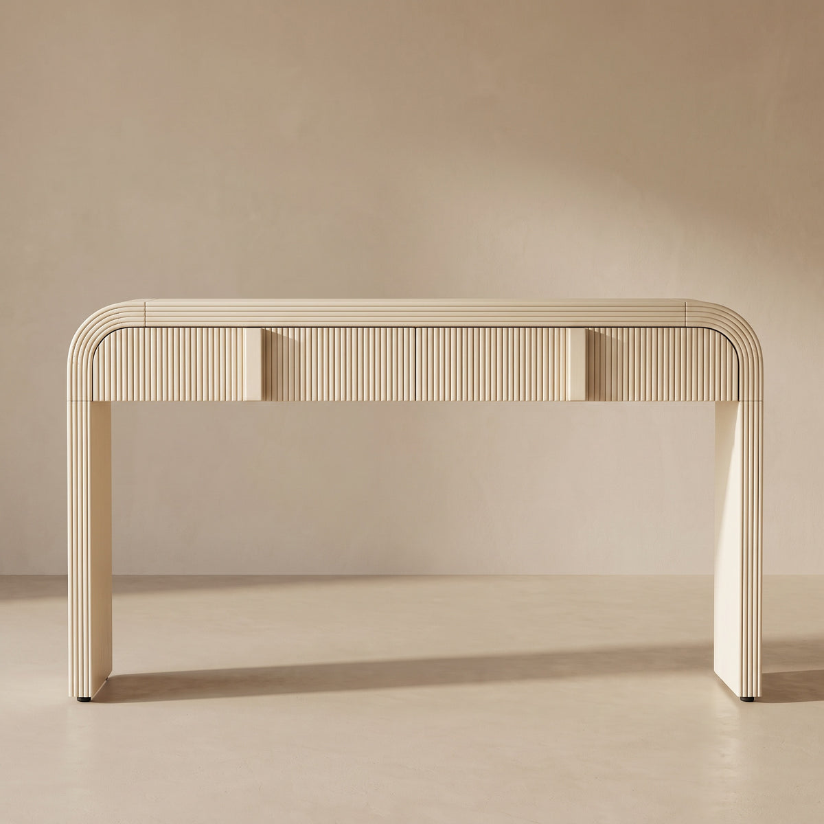 Vellorin Rounded Drawer Console Table (55")