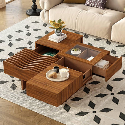 Virelle Wave Coffee Table (33")