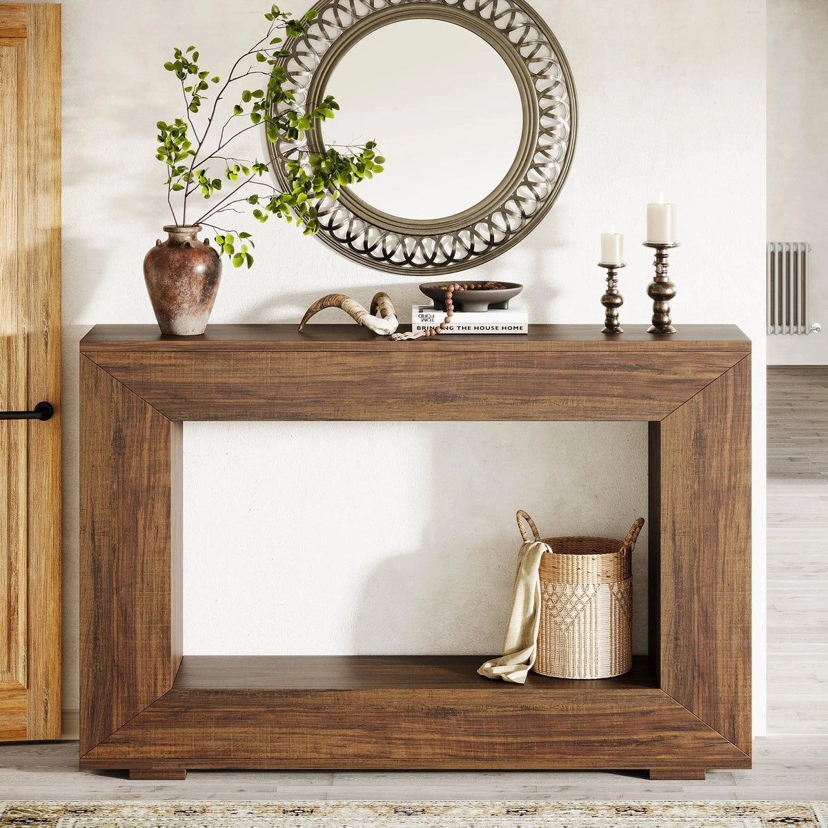 Brenoux Rustic Console Table (47.2")