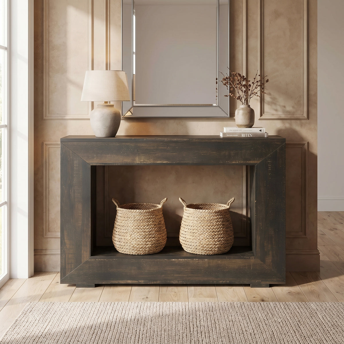 Maerith Rustic Console Table (47")
