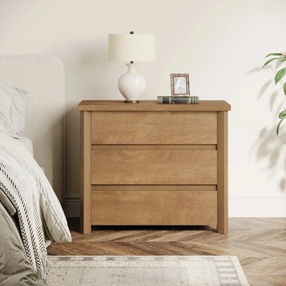 Haldane Oak Drawer Nightstand 31.5"