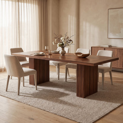 Verlain Dark Dining Table (79")