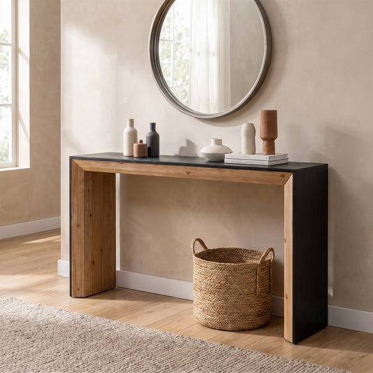 Vandrel Two-Tone Console Table (59")