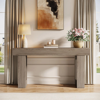 Dorsenne Thick-Top Console Table (63")