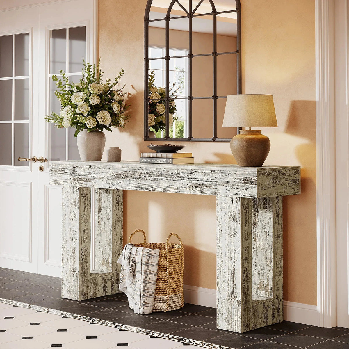 Fenwick Thick-Top Console Table (63")