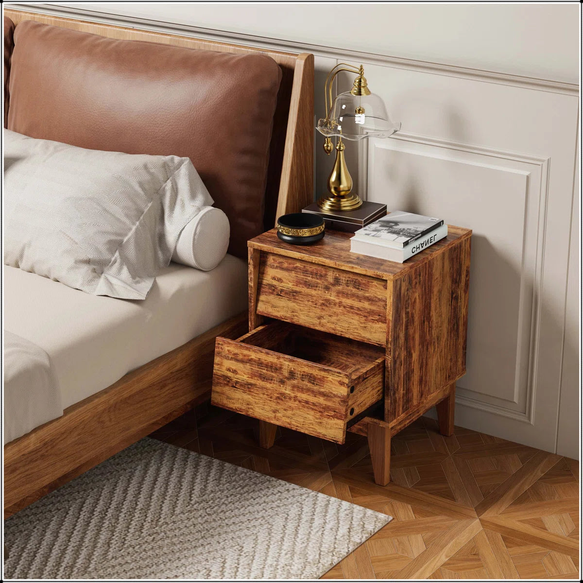 Bexley Beveled Nightstand