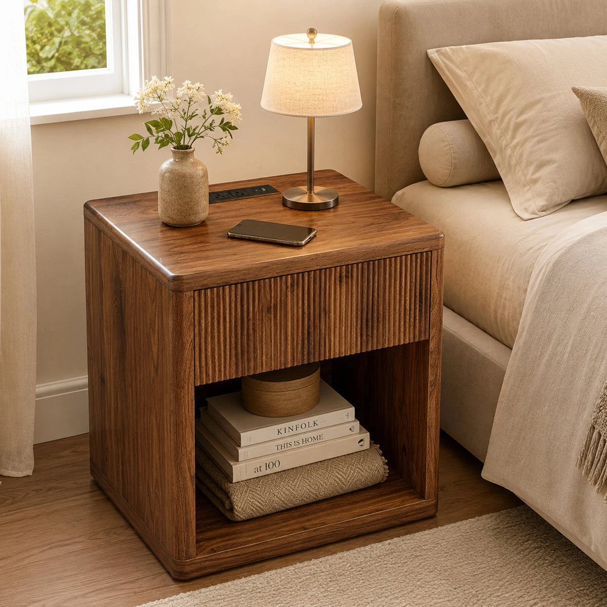 Asterlyn Drawer Storage Nightstand