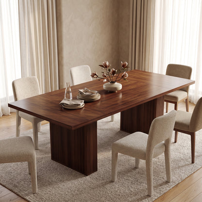 Verlain Dark Dining Table (79")