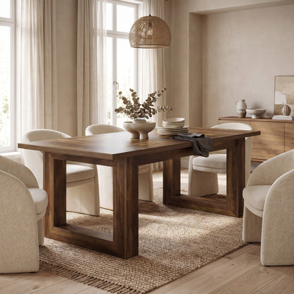 Ravelle Rectangular Dining Table (63")