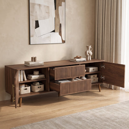 Westbridge Walnut Media Console (71")