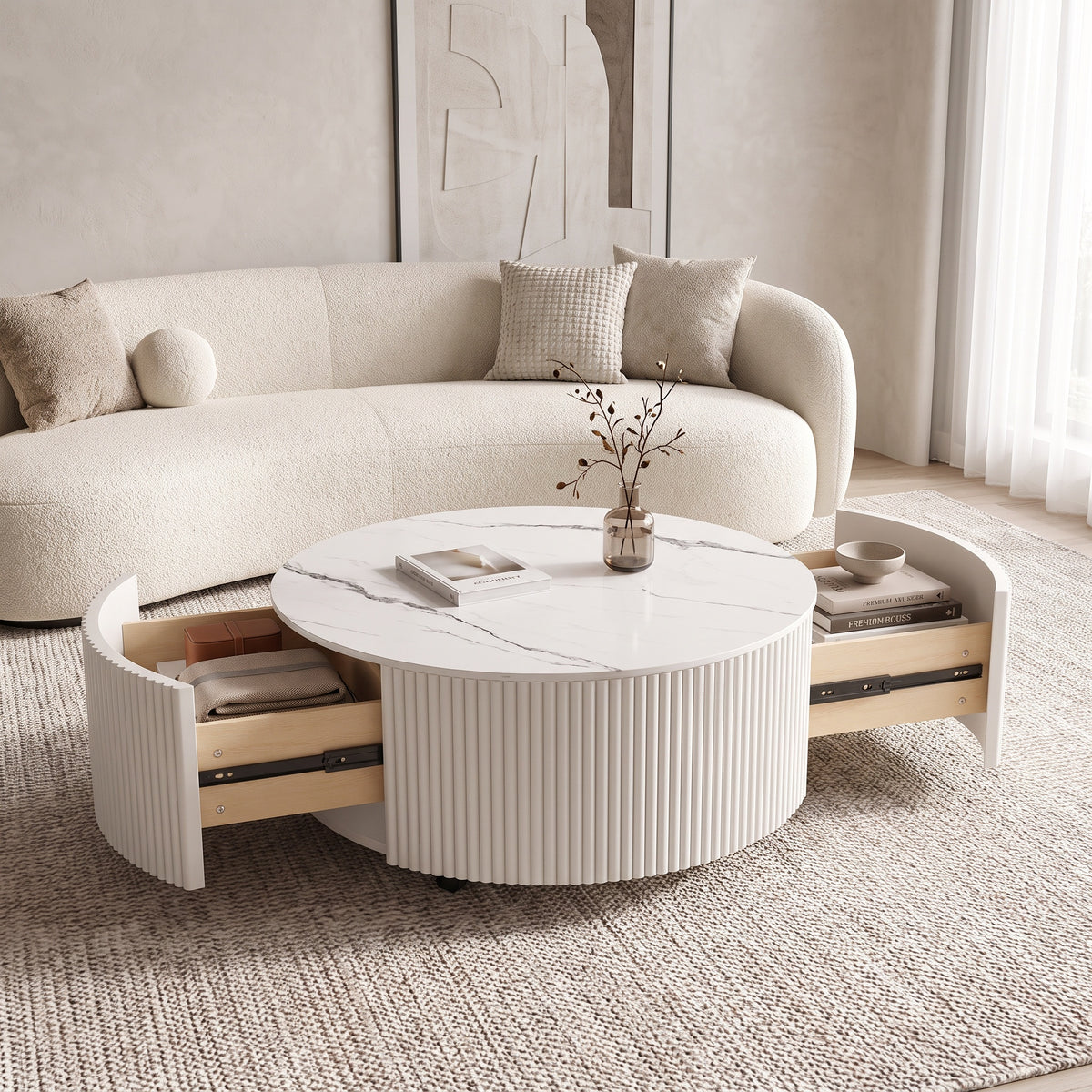 Marceline Storage Coffee Table (29.5")