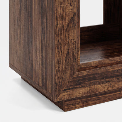 Kestrel Brown Shelf Nightstand (23.6")