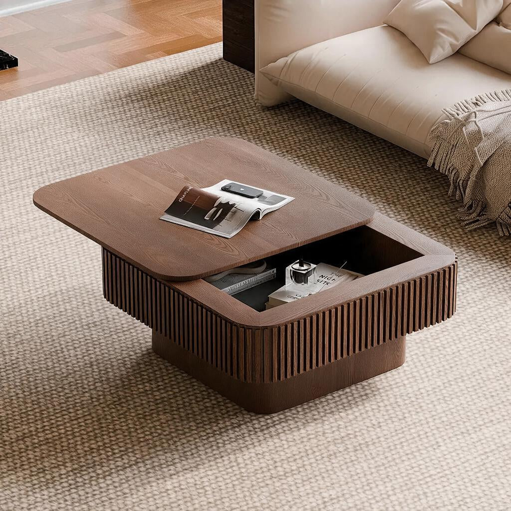 Desmond Walnut Coffee Table (31")