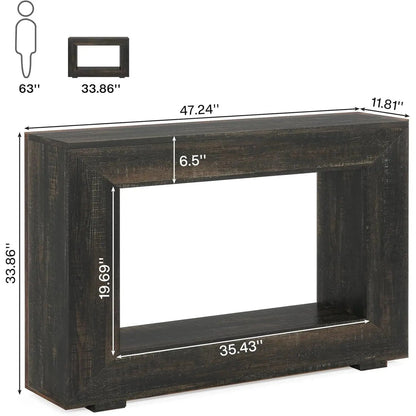 Maerith Rustic Console Table (47")