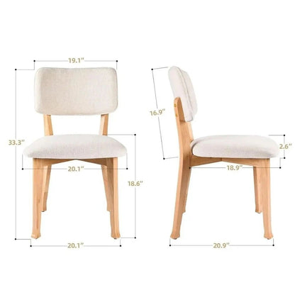Elyndra Curved-Back Dining Chair (Set of 2)