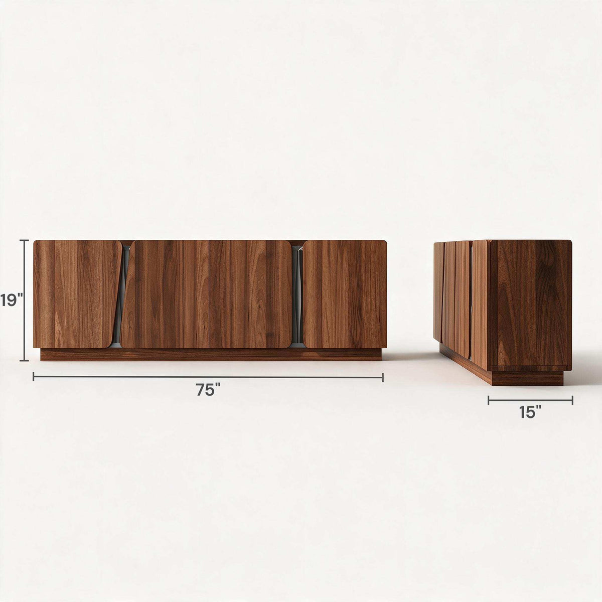 Aurelio Marble Media Console (56")