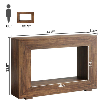 Brenoux Rustic Console Table (47.2")
