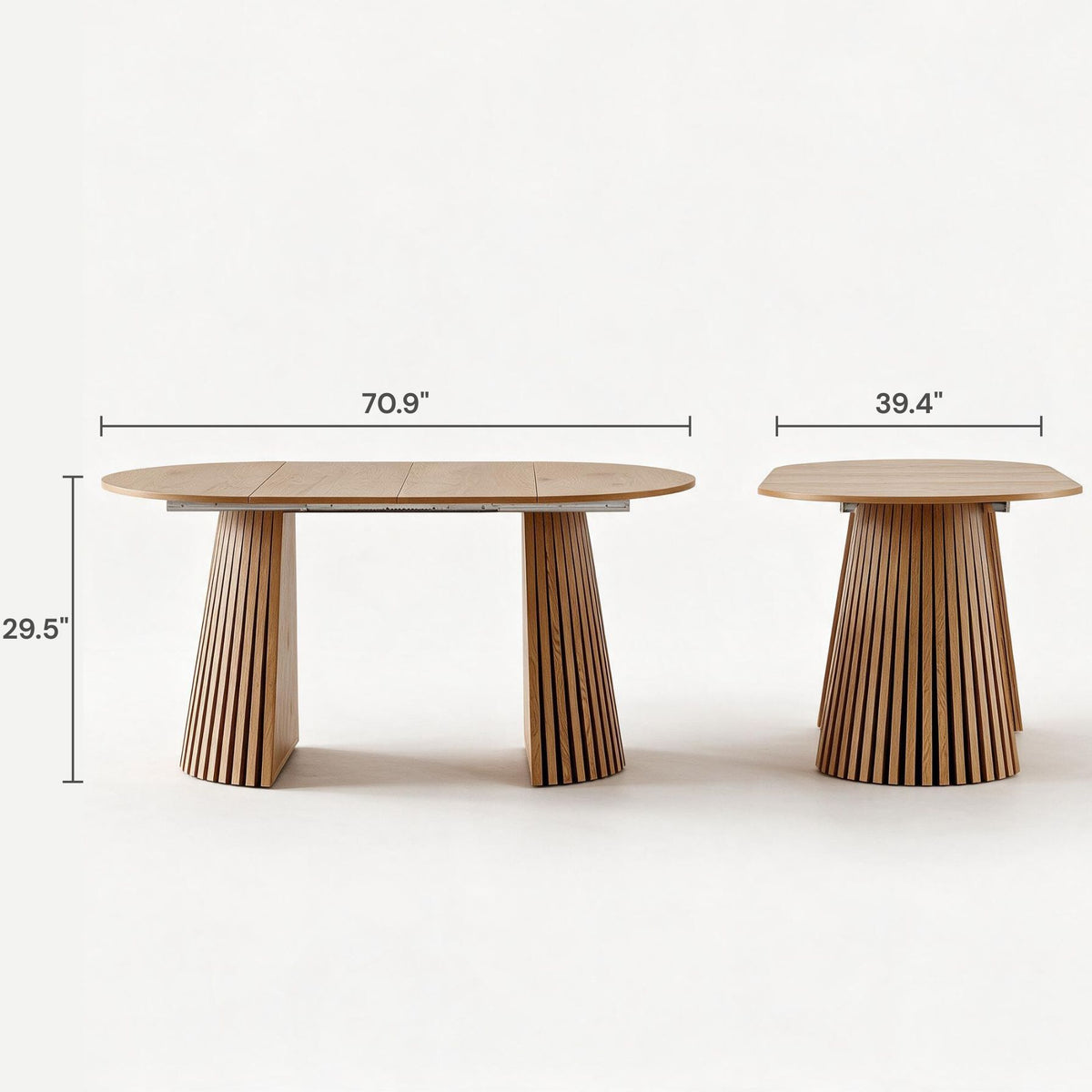 Veyra Oval Dining Table (71")