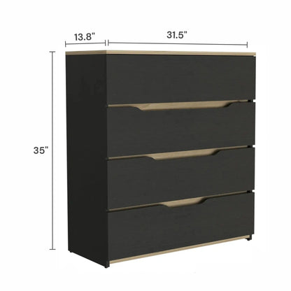 Ostera 4-Drawer Dresser (35")