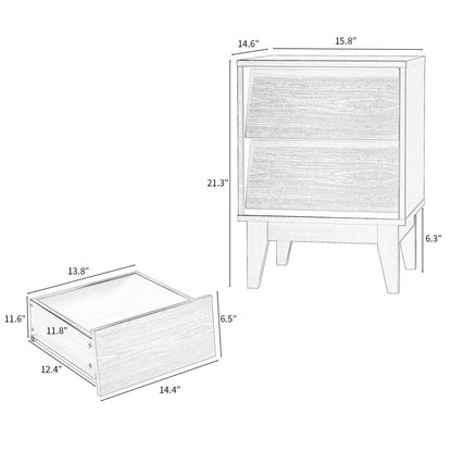 Bexley Beveled Nightstand
