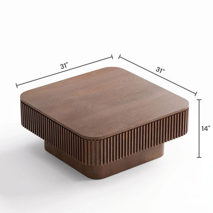 Desmond Walnut Coffee Table (31")
