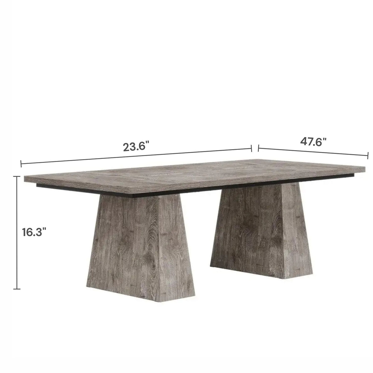 Brannock Tapered-Leg Dining Table (63")