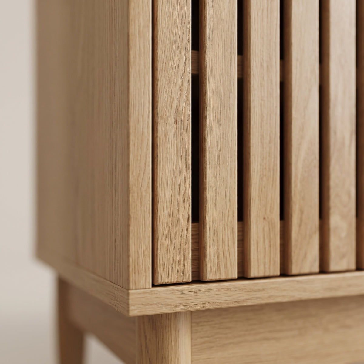 Averon Slatted Media Console (55")
