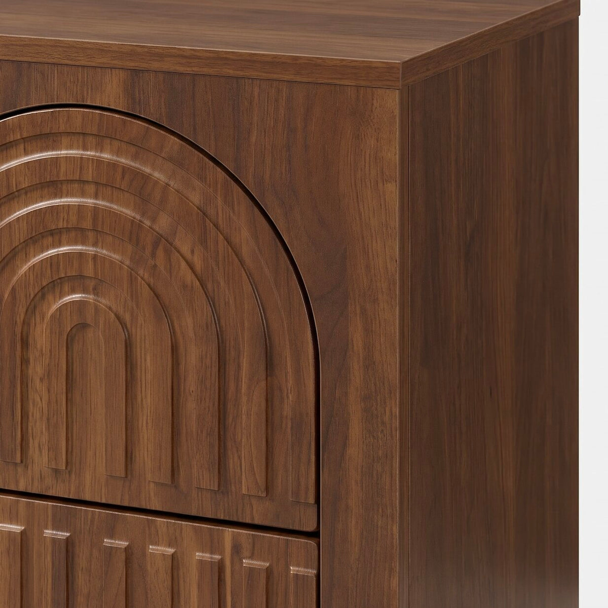Palistra Wave Embossed Nightstand