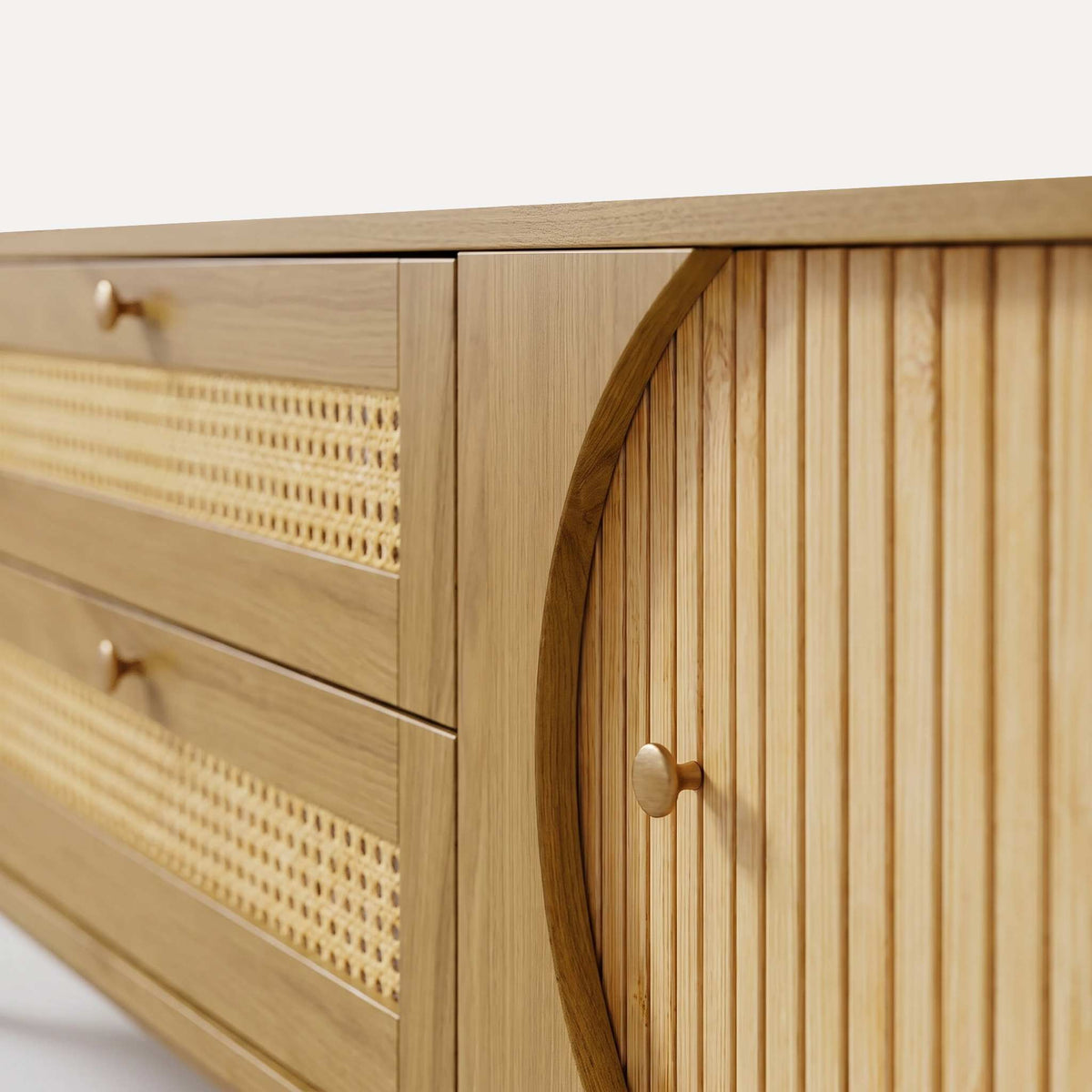 Briar Cane Media Console (67")