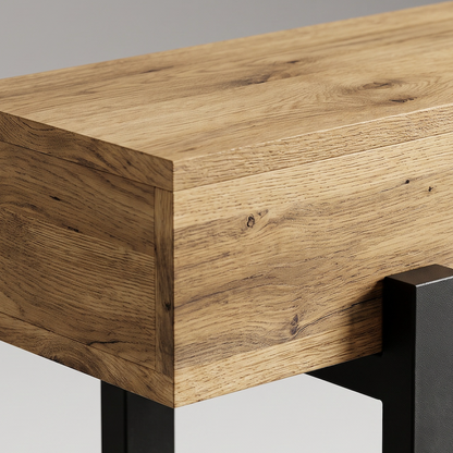 Valcera Iron-Leg Console Table (63")