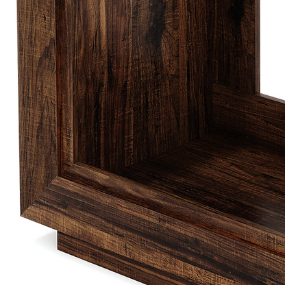 Kestrel Brown Shelf Nightstand (23.6")