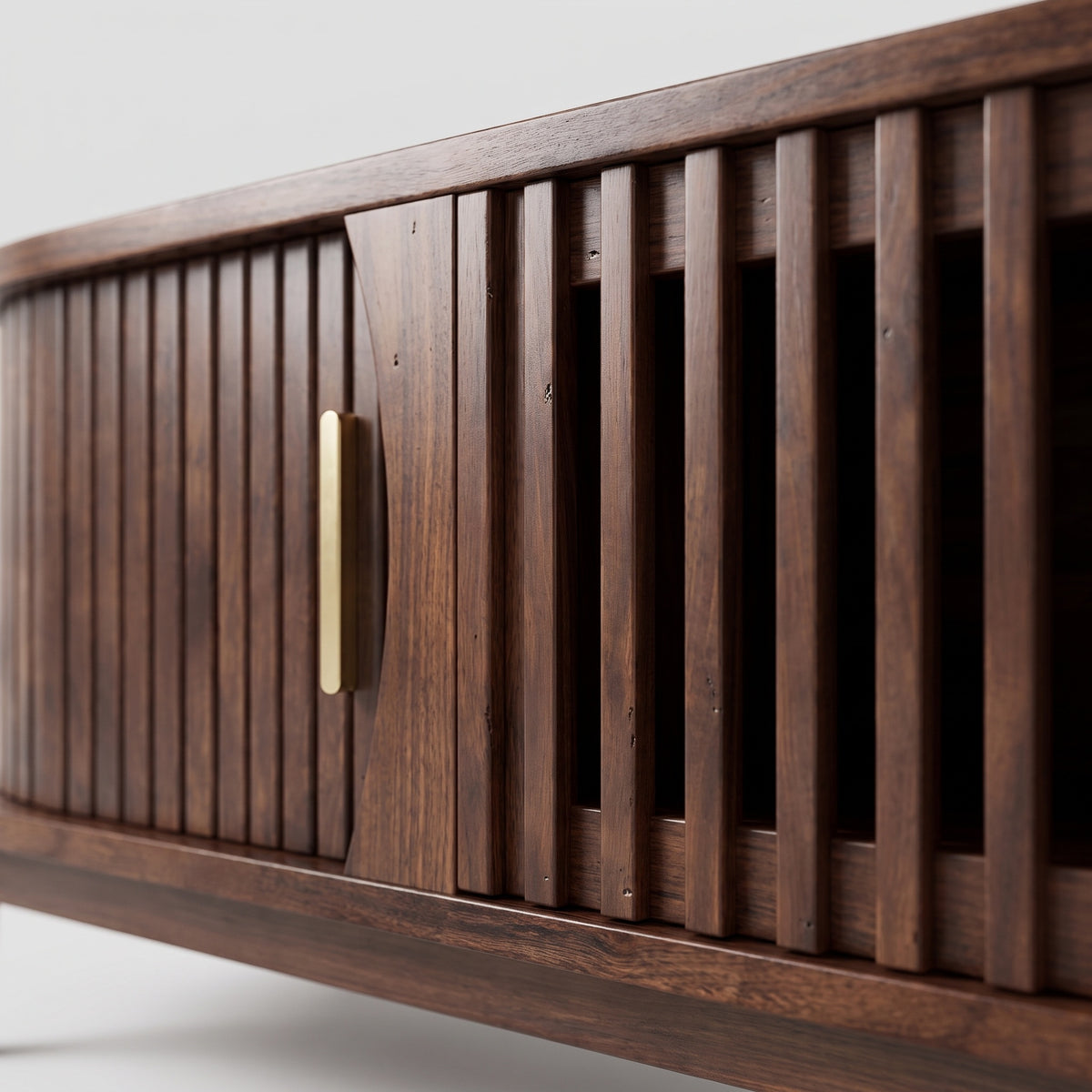 Caldris Mid-Century Media Console (67")