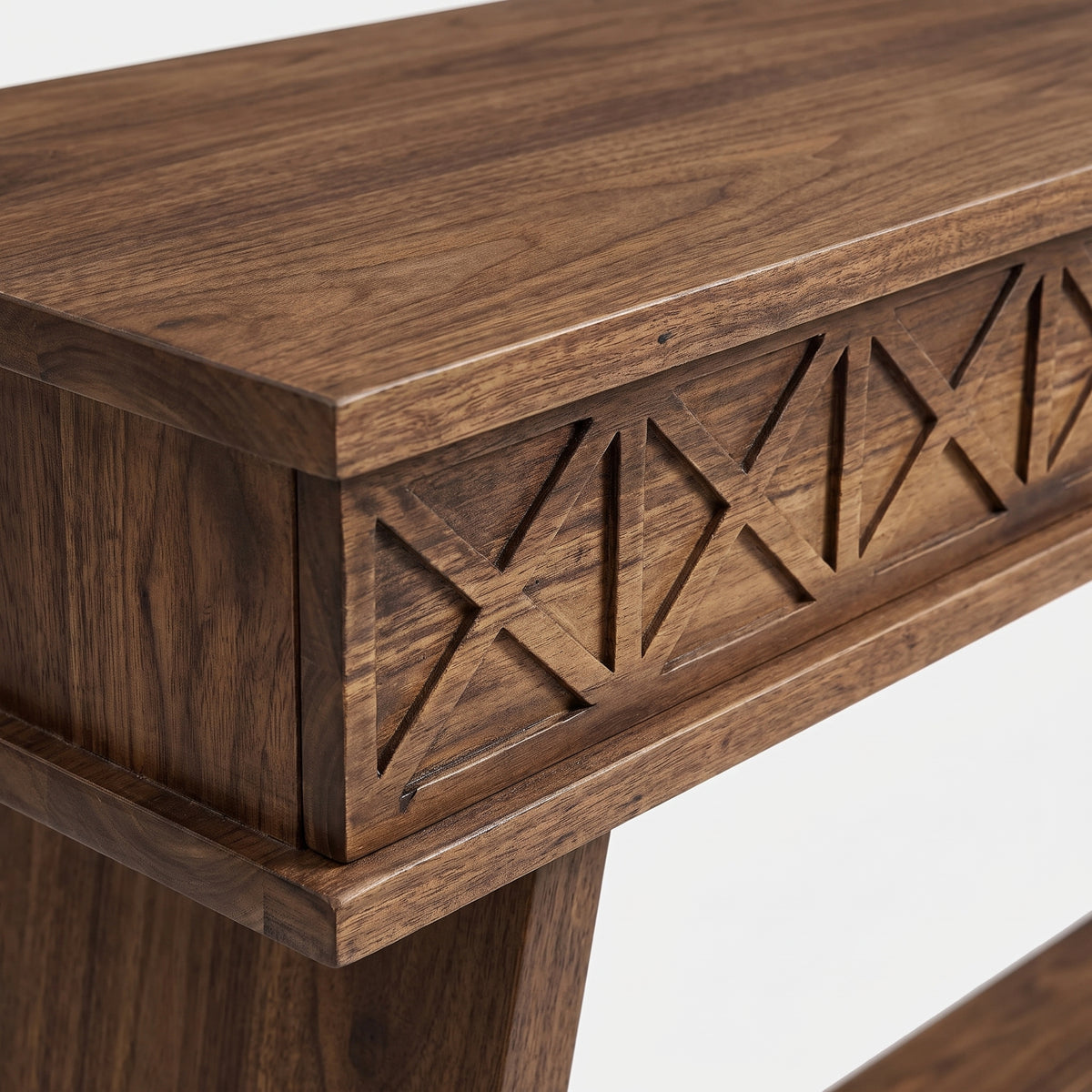 Vallora Open-Shelf Console Table (70")