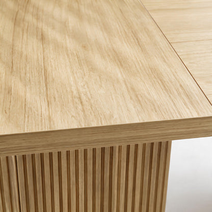 Verlain Natural Dining Table (79")