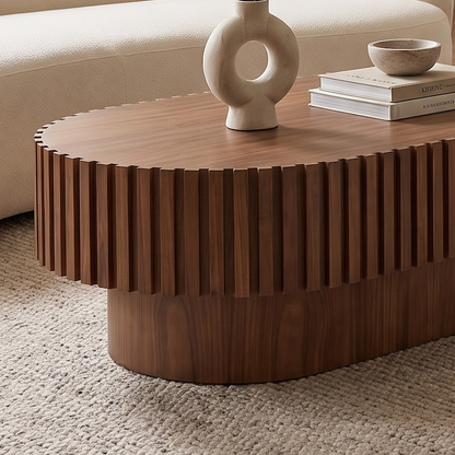 Tavira Fluted Coffee Table (43")
