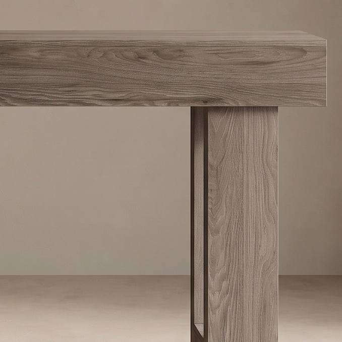 Dorsenne Thick-Top Console Table (63")