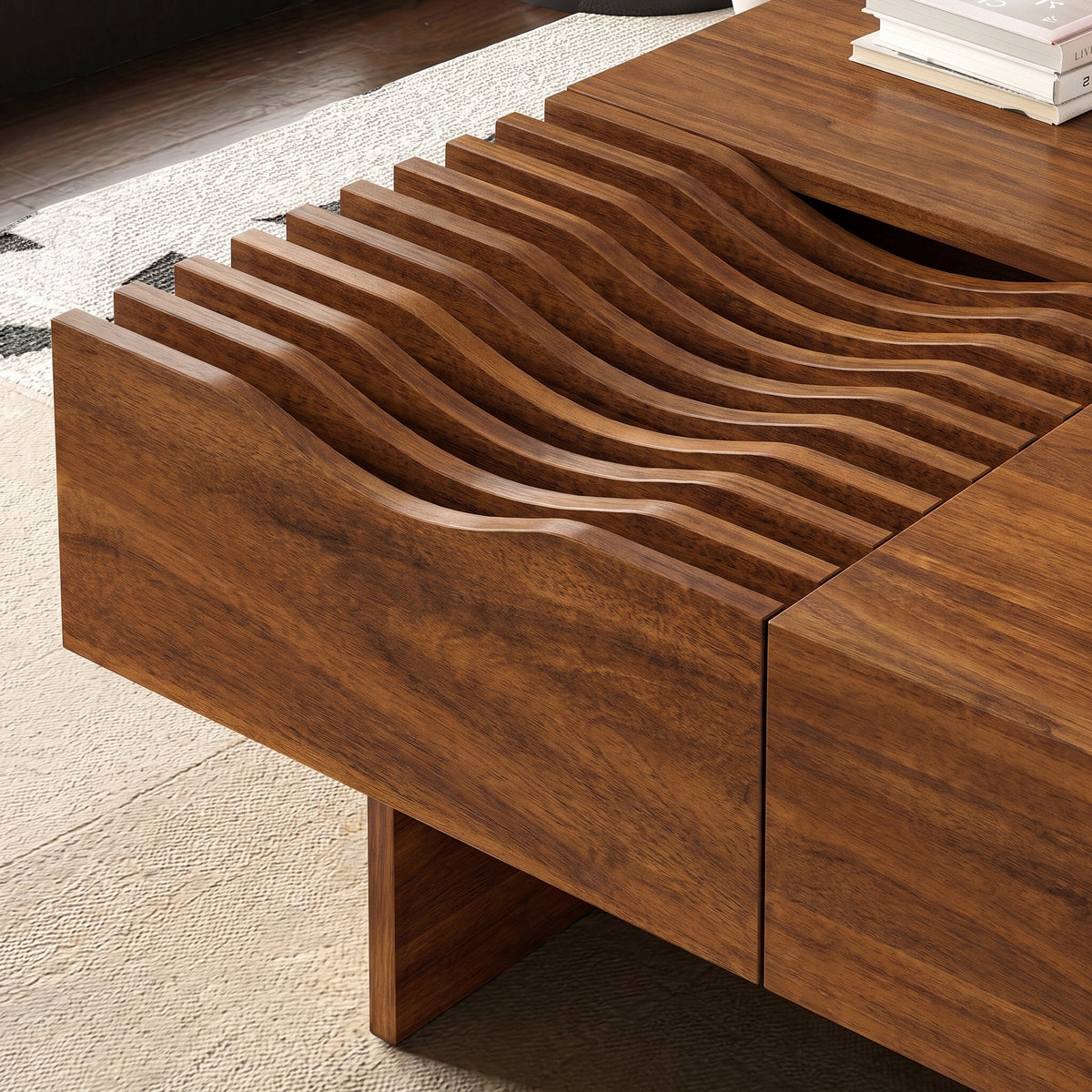 Virelle Wave Coffee Table (33")