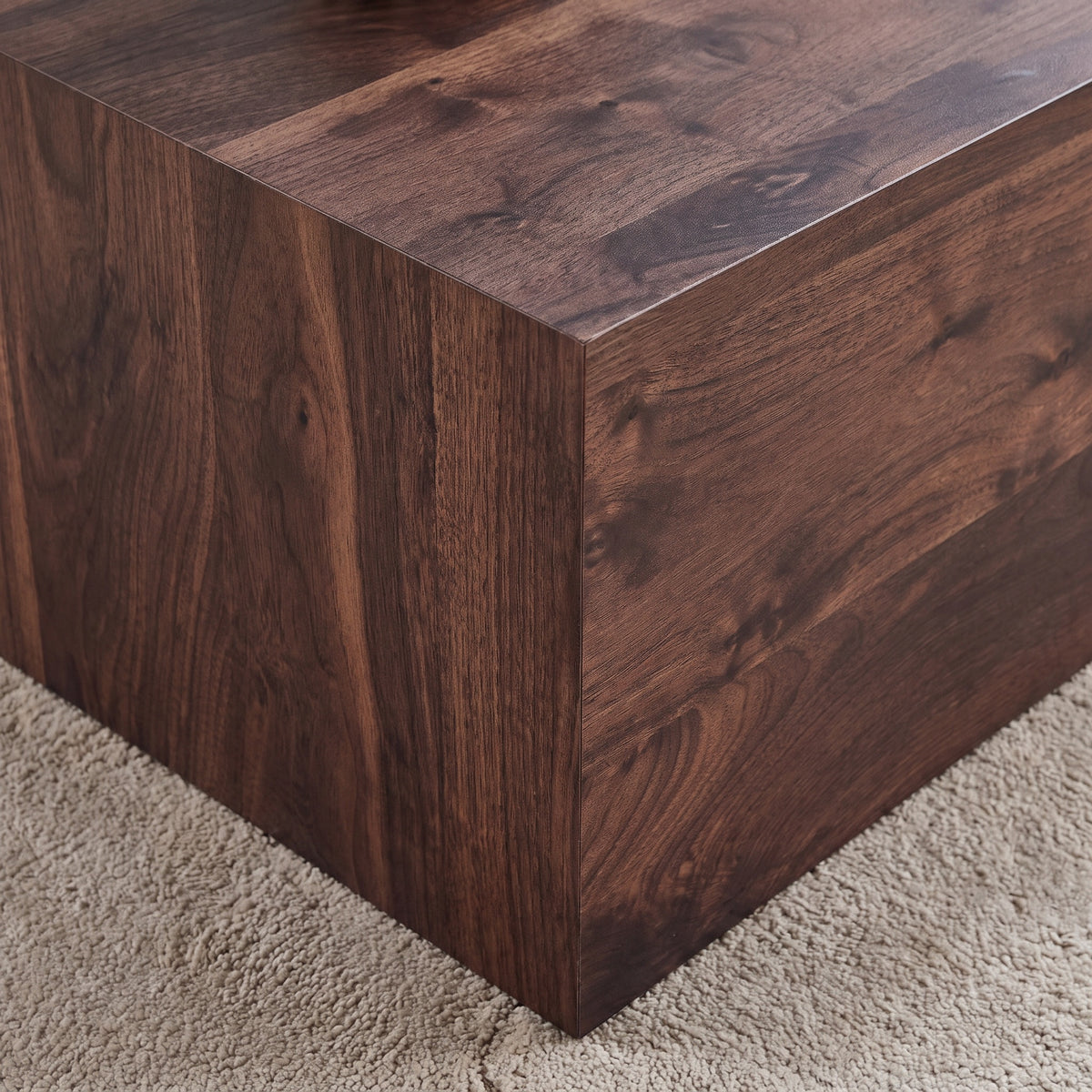 Soren Travertine Coffee Table (39.4")